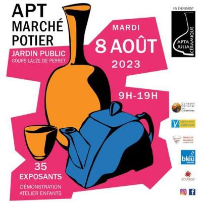 Marche potier apt 2023
